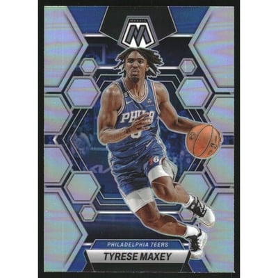 2022-23 Panini Mosaic Silver #89 Tyrese Maxey