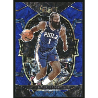 2022-23 Select Prizms Blue Scope #25 James Harden