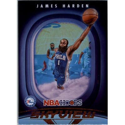 2023-24 Hoops Skyview Holo #3 James Harden
