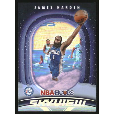 2023-24 Hoops Skyview Winter Holo #3 James Harden