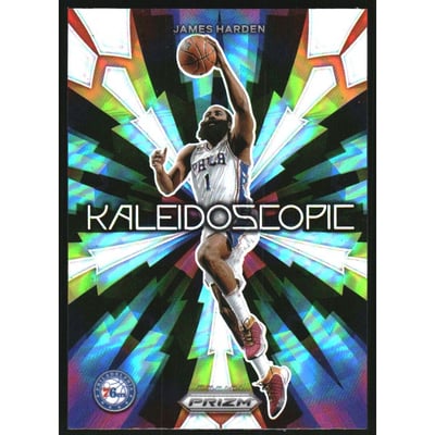 2023-24 Panini Prizm Kaleidoscopic Prizms Silver #15 James Harden