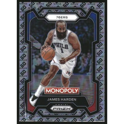 2023-24 Panini Prizm Monopoly Go #67 James Harden