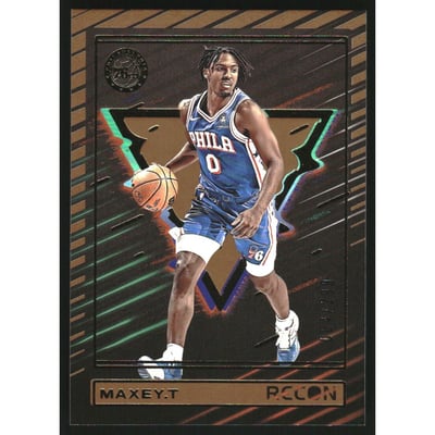 2023-24 Panini Recon Holo Bronze #156 Tyrese Maxey