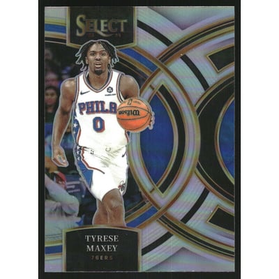 2023-24 Select Prizms Silver #157 Tyrese Maxey
