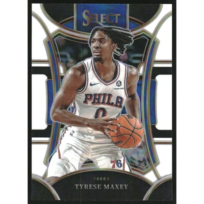 2023-24 Select Prizms White #357 Tyrese Maxey