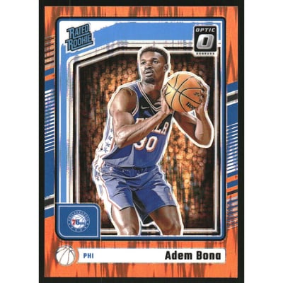 2024-25 Donruss Optic Orange Shock #281 Adem Bona RR