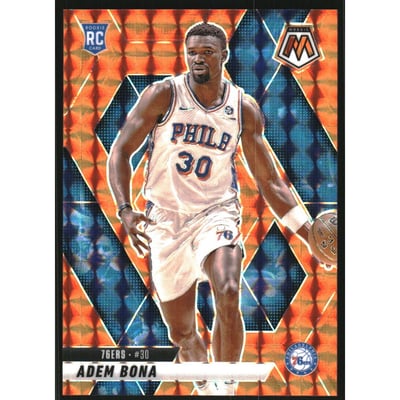 2024-25 Panini Mosaic Mosaic Orange #210 Adem Bona