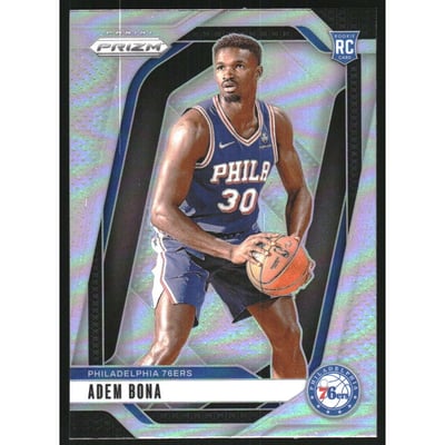 2024-25 Panini Prizm Prizms Silver #267 Adem Bona