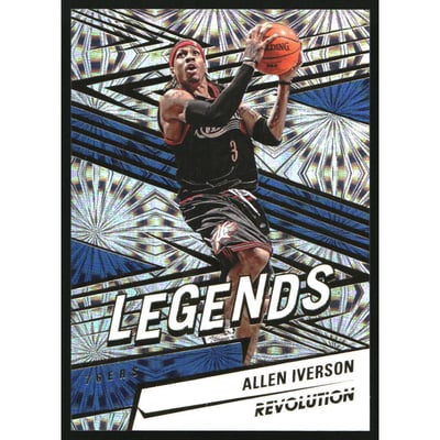 2024-25 Panini Revolution Fireworks #163 Allen Iverson LGD