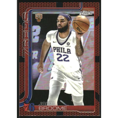 2025-26 Topps Chrome Basketball Refractors #285 Johni Broome
