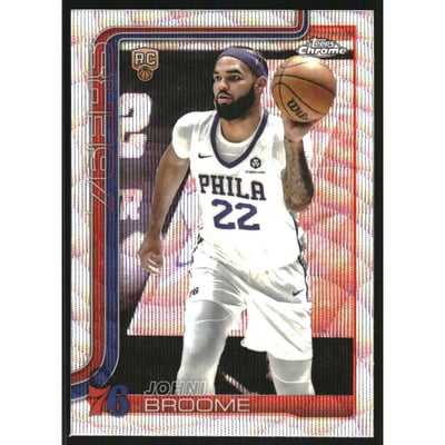 2025-26 Topps Chrome Wave Refractors #285 Johni Broome
