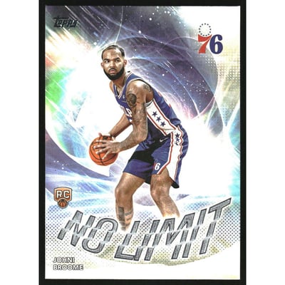 2025-26 Topps No Limit Rainbow Foilboard #NL35 Johni Broome