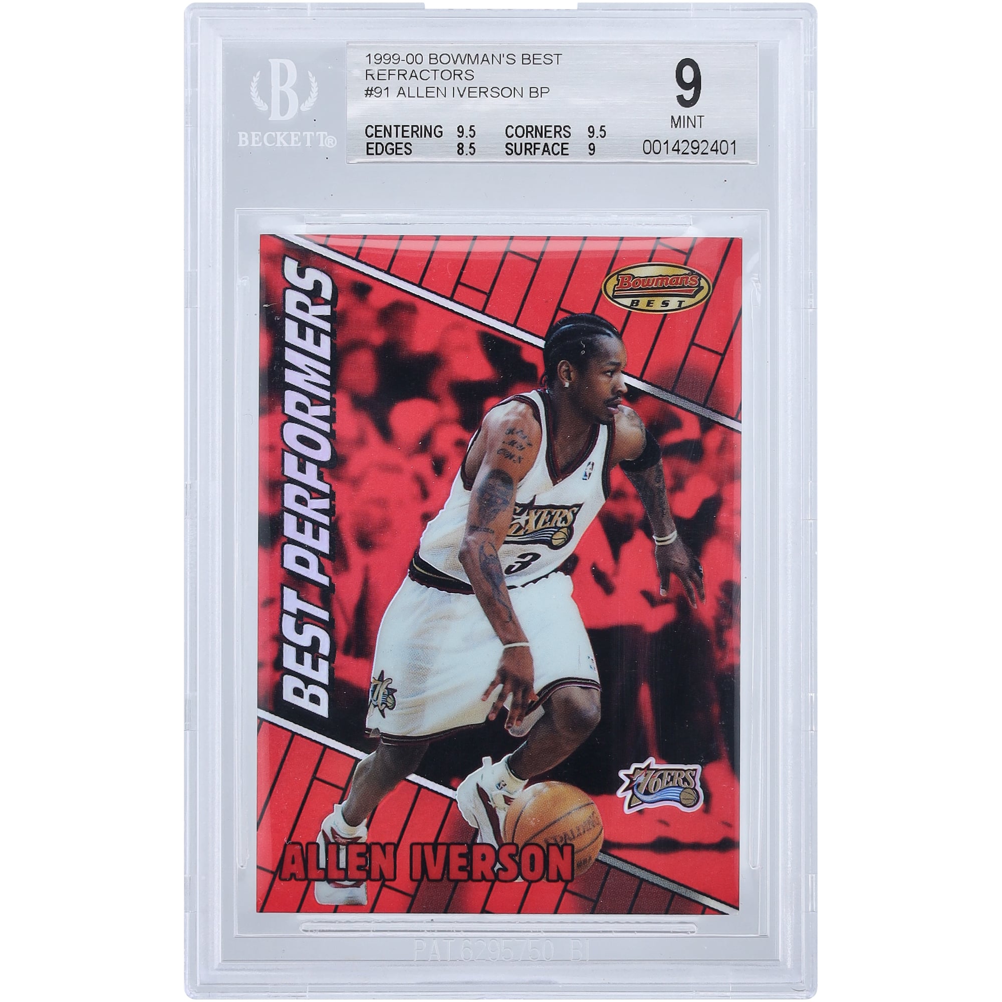 Allen iverson refractor