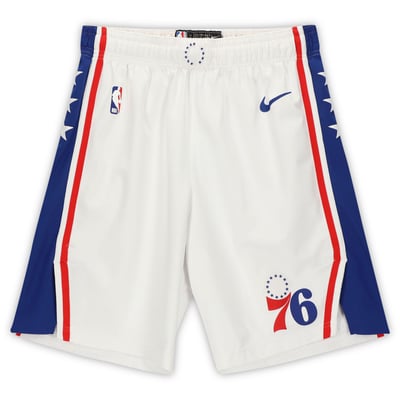 Joel Embiid Philadelphia 76ers Fanatics Authentic Game-Used White Shorts from the 2025-26 NBA Season - Size 44+2