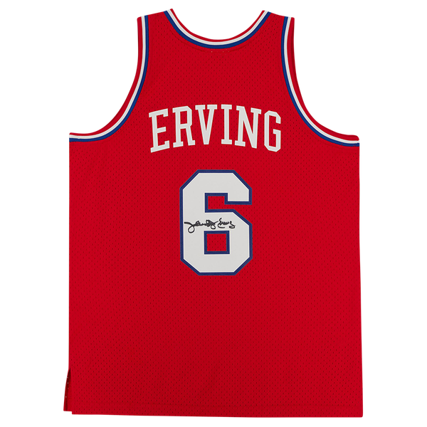 Julius Erving NBA Memorabilia, NBA Collectibles, Signed 