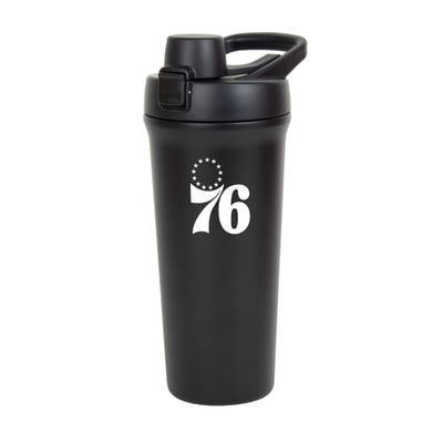 Philadelphia 76ers Logo Brands 26oz. Flipside Shaker Bottle