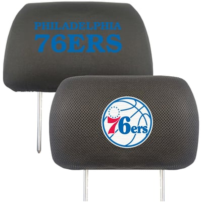 Philadelphia 76ers Logo Brands Car Head Rest Cover