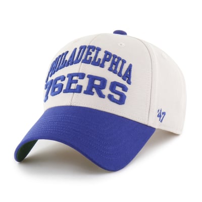 Philadelphia 76ers '47 Broke Line Loop MVP Adjustable Hat - Natural