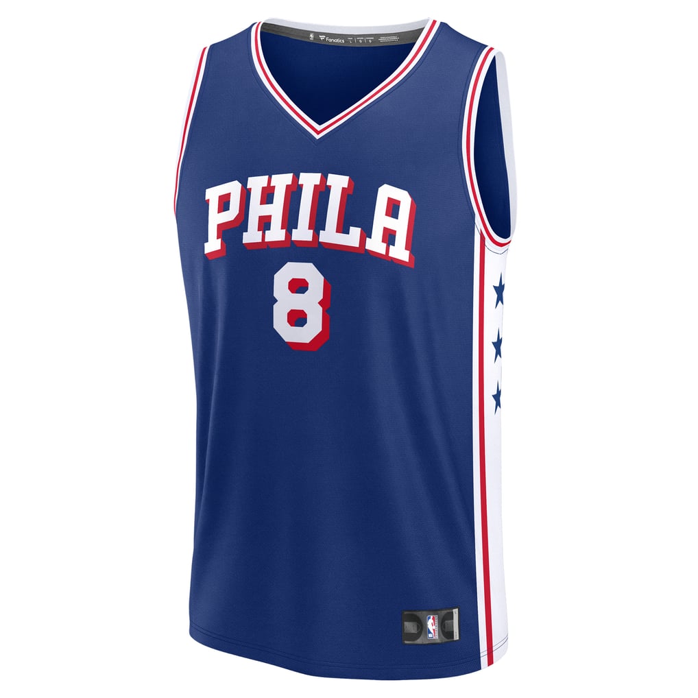 Men's Philadelphia 76ers Paul George Fanatics Royal Fast Break Replica ...