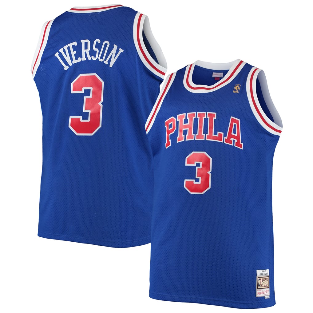 Maillot Allen Iverson Mitchell & Ness 1996 – Philadelphia 76ers Taille 3XL