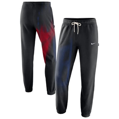Philadelphia 76ers Nike 2026 Standard Issue Practice Icon Fleece Tapered Pants - Black