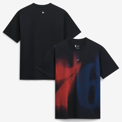 Philadelphia 76ers Nike 2026 Standard Issue Practice Icon T-Shirt - Black