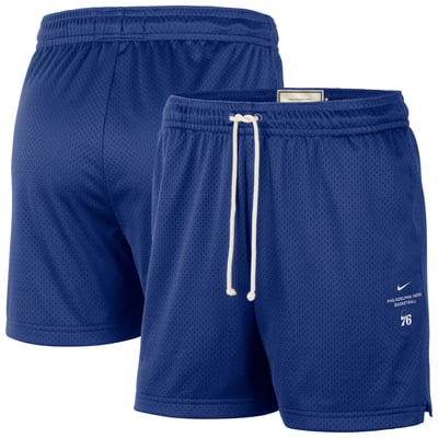 Philadelphia 76ers Nike 2026 Standard Issue Practice Mesh Shorts - Royal