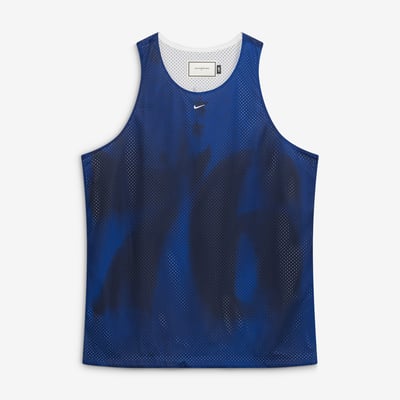 Philadelphia 76ers Nike 2026 Standard Issue Practice Icon Mesh Reversible Jersey - Royal/White