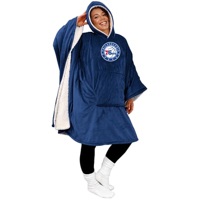 Philadelphia 76ers Pegasus Team 50" x 70" Bloncho Sherpa Fan Cape