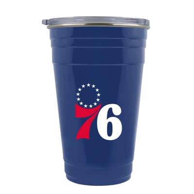 Philadelphia 76ers 22oz. Double Play Tailgater Tumbler