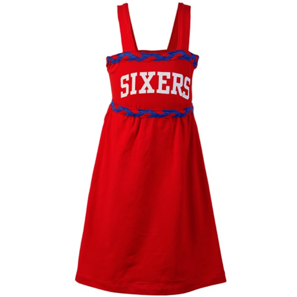 76ers jersey dress Philadelphia Toddler Girls Braided Dream Red this Philadelphia 76ers White
