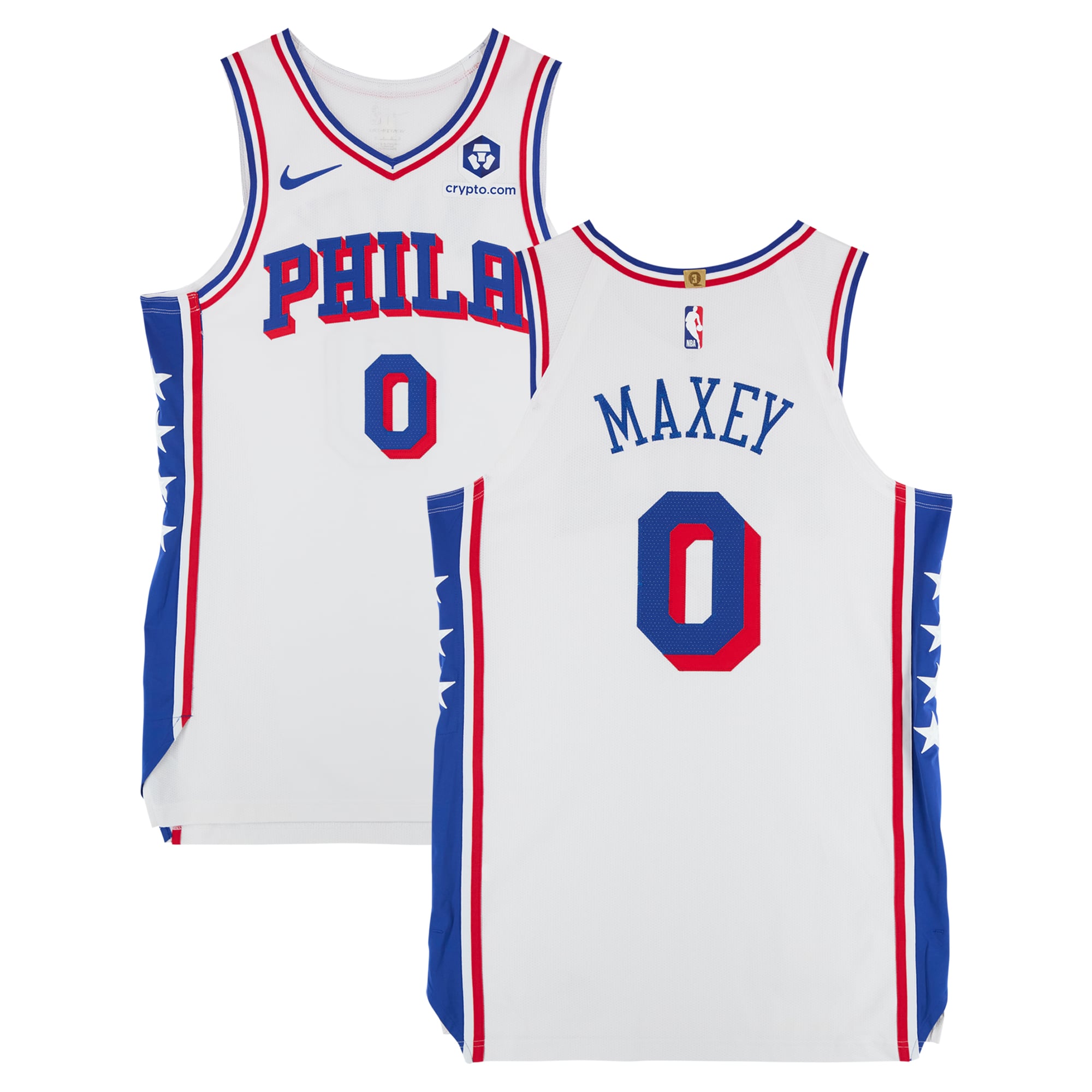 Tyrese Maxey Philadelphia 76ers Fanatics Authentic Game-Used #0 