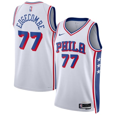VJ Edgecombe Philadelphia 76ers Nike Unisex Swingman Player Jersey - Association Edition - White