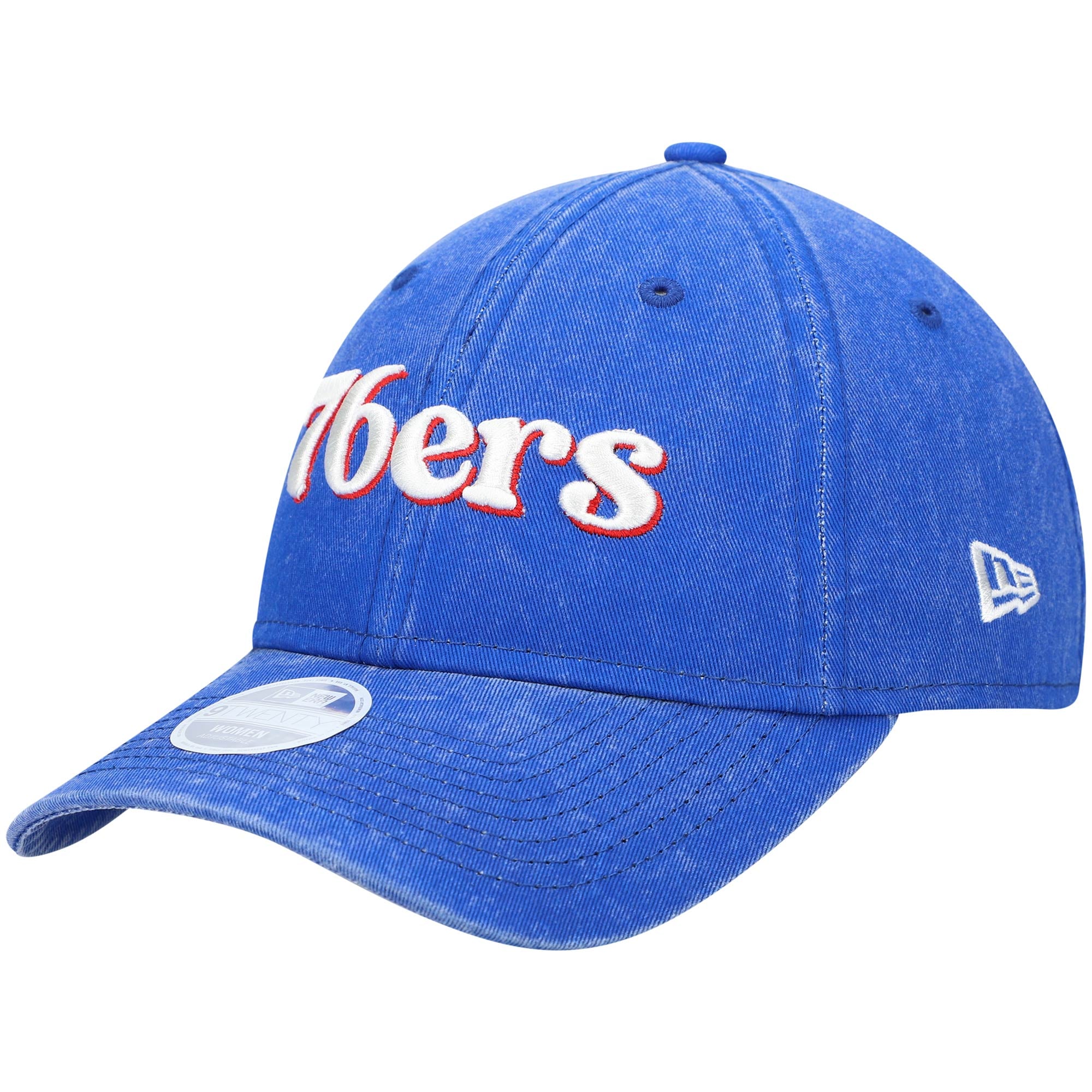 NWT New Era Women’s Philadelphia 76ers 9TWENTY Adjustable Hat – Blue Philadelphia 76ers New Era Women main image 3