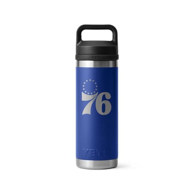 Philadelphia 76ers YETI 18oz. Rambler Chug Water Bottle