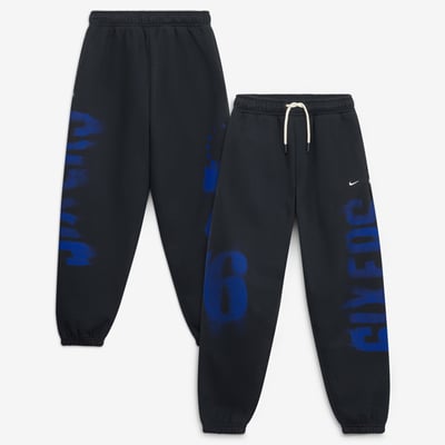  Philadelphia 76ers Nike Youth 2026/27 Standard Issue Authentic Wordmark Fleece Pants - Black