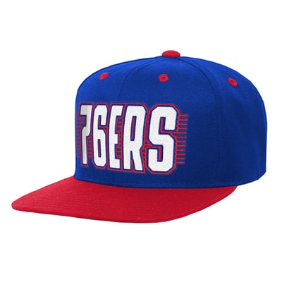 Philadelphia 76ers Outerstuff Youth Snapback Hat - Royal