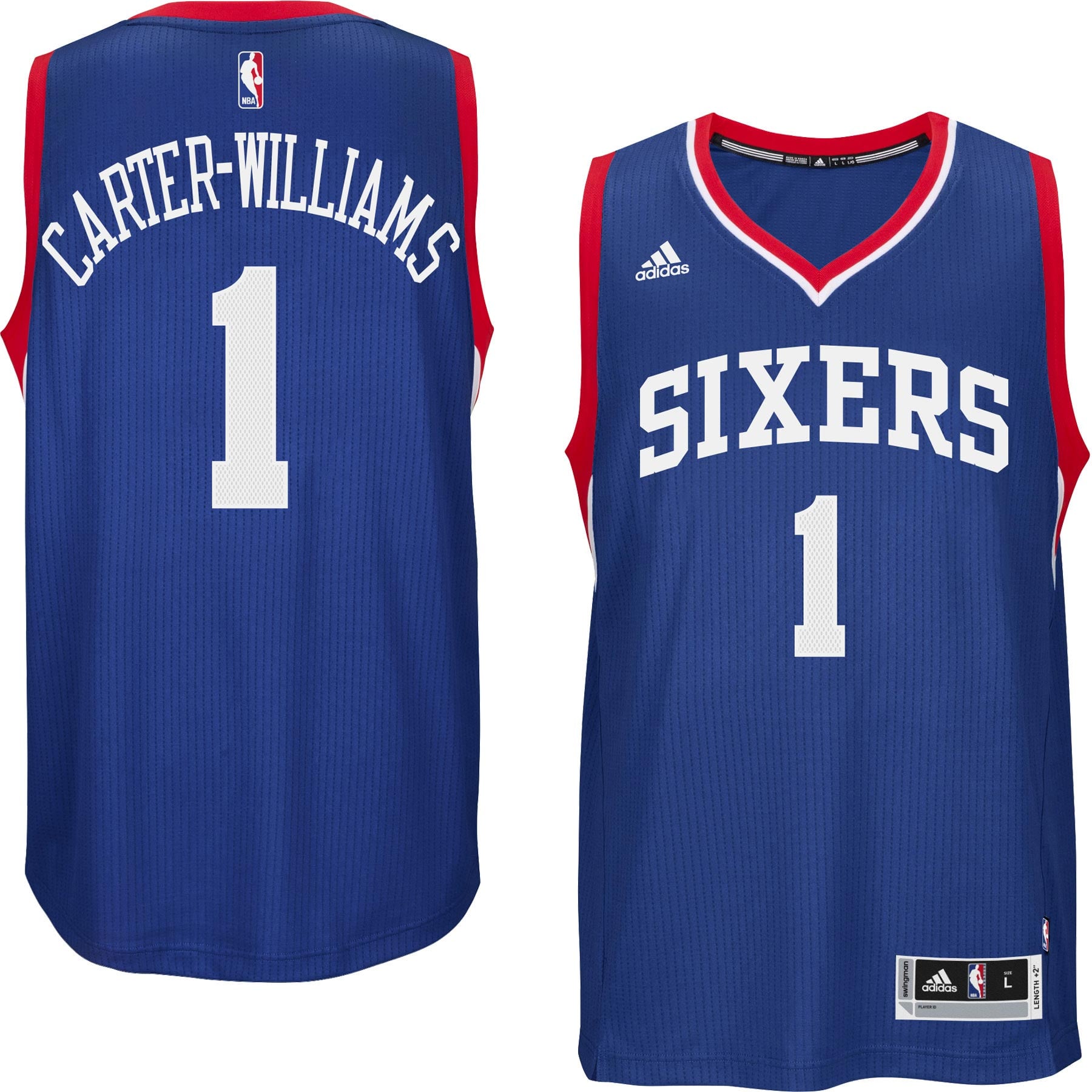 Youth Philadelphia 76ers Michael Carter-Williams adidas Royal Blue