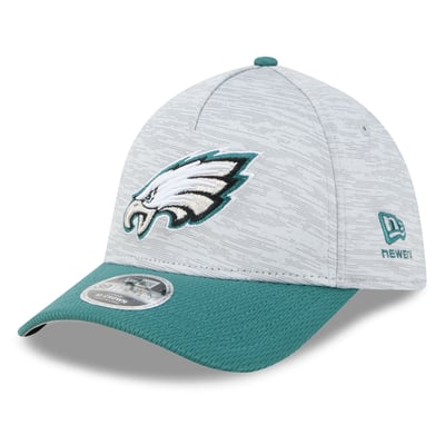 Philadelphia Eagles New Era  Tech 39THIRTY A-Frame Stretch Hat - Gray
