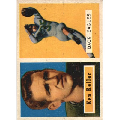 1957 Topps #111 Ken Keller DP RC