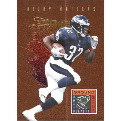1996 Playoff Contenders Ground Hogs #GH6 Ricky Watters