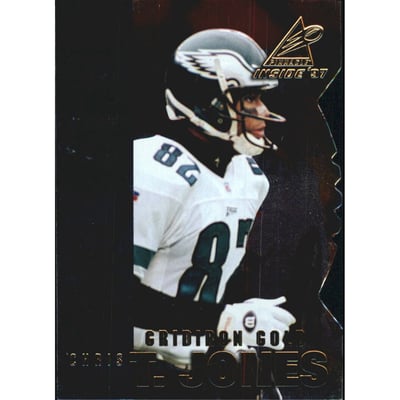 1997 Pinnacle Inside Gridiron Gold #71 Chris T. Jones