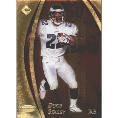 1998 Collector's Edge Masters Gold Redemption 100 #129 Duce Staley
