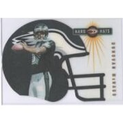 1999 Donruss Preferred QBC Hard Hats #11 Donovan McNabb