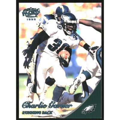 1999 Pacific Platinum Blue #308 Charlie Garner