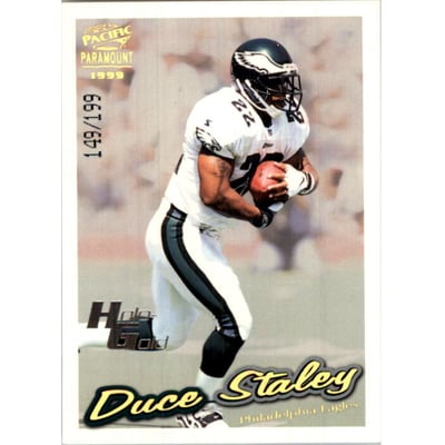 1999 Paramount HoloGold #183 Duce Staley