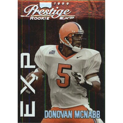 1999 Playoff Prestige EXP Reflections Silver #38 Donovan McNabb