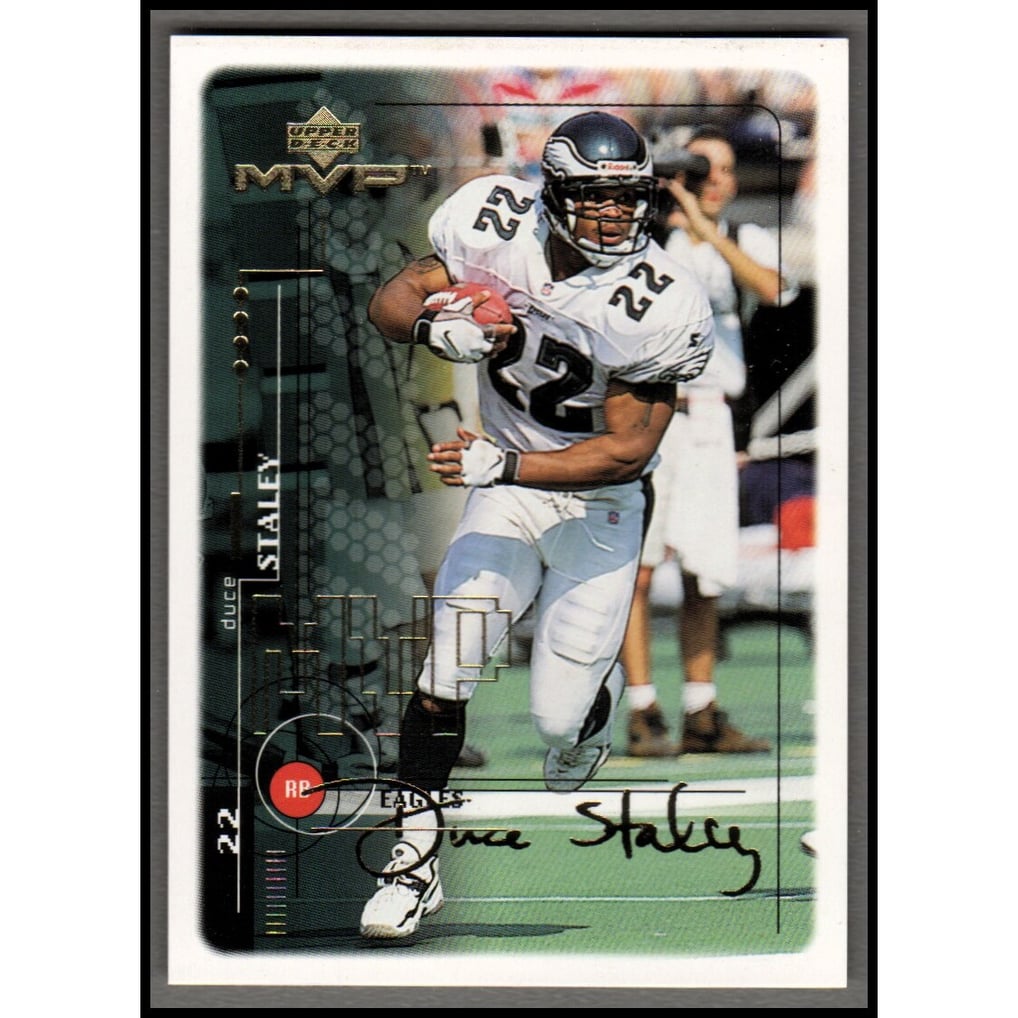 1999 Upper Deck MVP Gold Script #140 Duce Staley