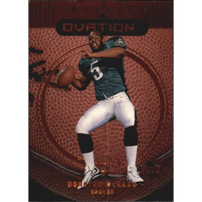 1999 Upper Deck Ovation #62 Donovan McNabb RC