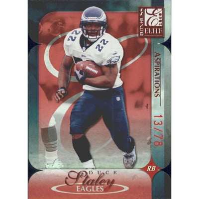 2000 Donruss Elite Aspirations #77 Duce Staley/78